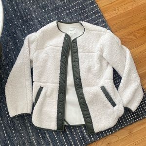 Abercrombie womens Sherpa jacket
